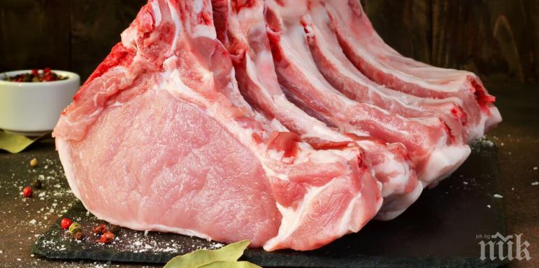 Свинското месо поевтиня в кланицата, поскъпна в магазина
