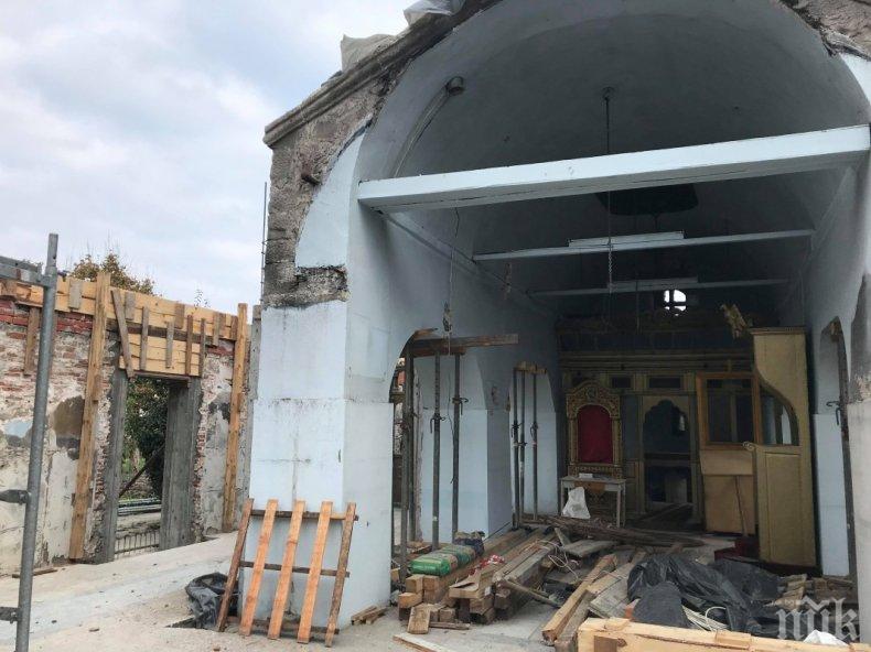 25 хиляди лева са нужни за довършването на манастира Свети Георги“ в Поморие