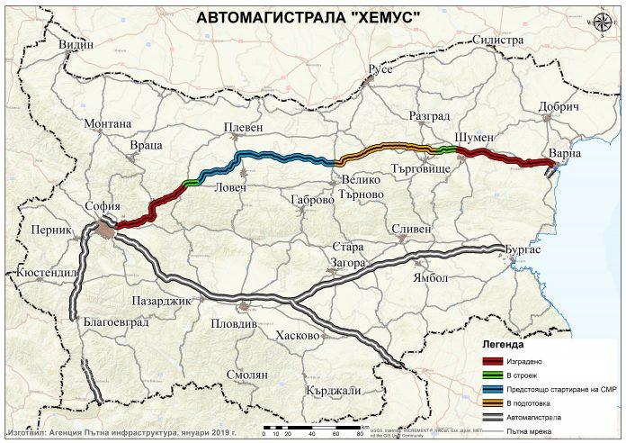 Правителството отпуска 1,3 млрд лева за магистрала Хемус от Велико Търново до Шумен