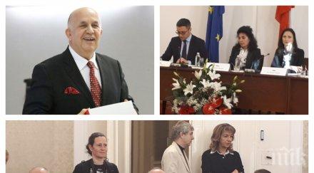 езиков екшън парламента проф стоян денчев стана симултантен преводач гост северна македония преведе речта английски чужденците