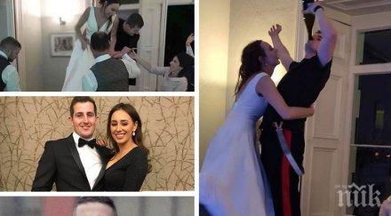 скоростно младоженци уелс решили разведат сватбата причината