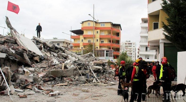 Арести в Албания заради рухнали сгради при земетресението