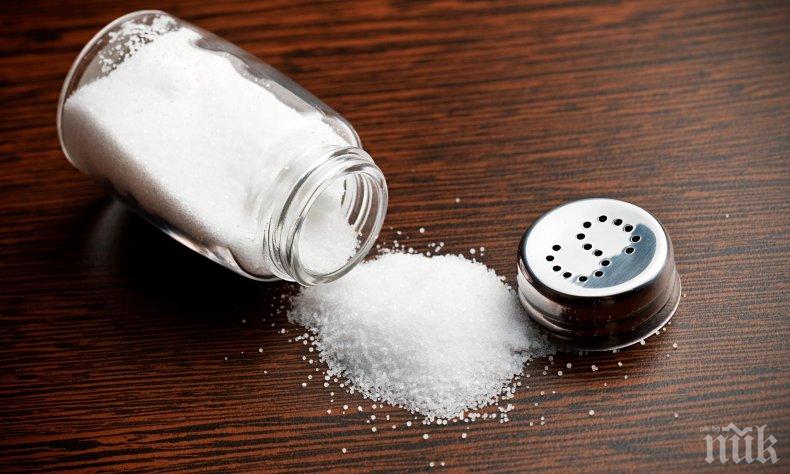 По какво да разберем, че ядем много сол? Вижте!