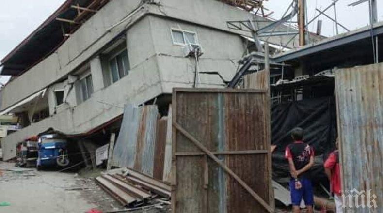 Жертвите на земетресението във Филипините растат. Станаха поне четири