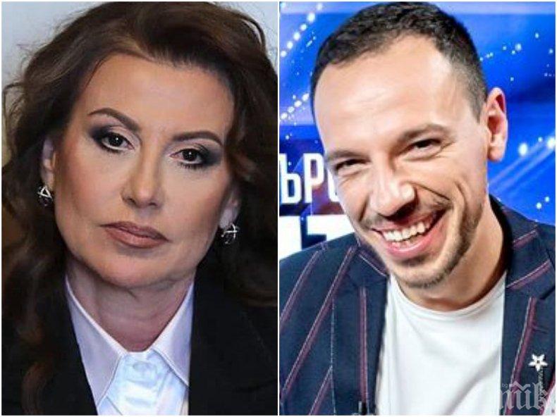 ЛЮТ СКАНДАЛ: Илиана Раева направи Лудия репортер на две стотинки заради тъп виц в ефир