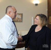 Премиерът Борисов прие в Министерски съвет посланика на Франция 