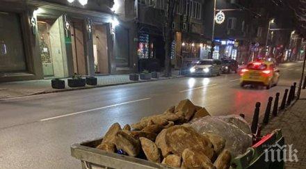 шок софия купища пресен хляб валят кофата