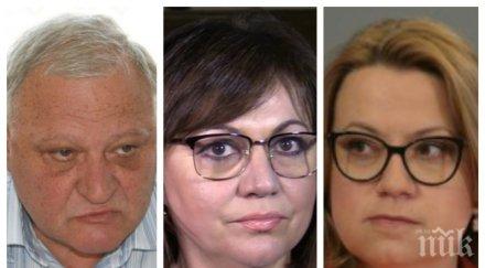 пик корнелия нинова изхвърли разсилната деница златева прати синекурна държавна чиновническа службица