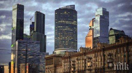 москва строят високият небостъргач европа
