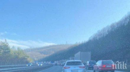 извънредно пик жестока тапа витиня посока варна колите чакат минути