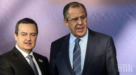 министрите външните работи русия сърбия обсъдили уреждането косовския конфликт