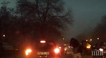 шофьори млатиха улица пловдив