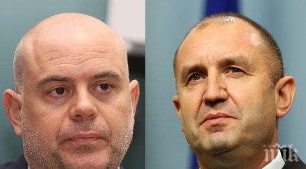 мълния пик гешев взривяващ коментар главен прокурор удря контра радев свой консултативен съвет обновена