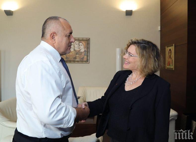 Премиерът Борисов прие в Министерски съвет посланика на Франция 