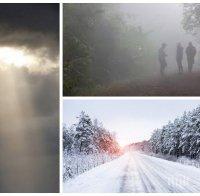 ВРЕМЕТО СЕ РАЗВАЛЯ: Зимата напомня за себе си - идват студ и дъжд (КАРТА)