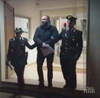 Разпитаха българката, задържана при акцията срещу мафията в Италия