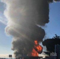 Експлозия на бензиностанция в Сърбия рани петима