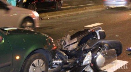 хага арестуваха българин прегазил моторист