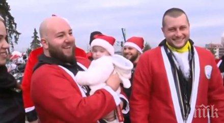 столични мотористи поредна година инициатива коледа