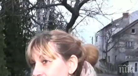 косъм жената размина секунди летящ ламаринен покрив