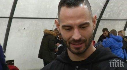 полузащитникът симеон славчев момента искам коментирам дали играя левски