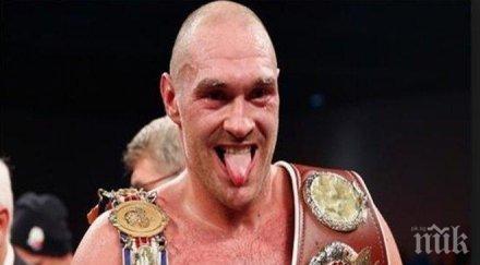 спортна мълния тайсън фюри тежки стрели антъни джошуа