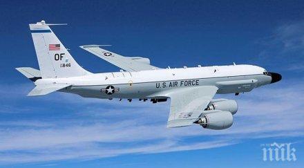 военновъздушните сили сащ извършили разузнавателни полети корейския полуостров