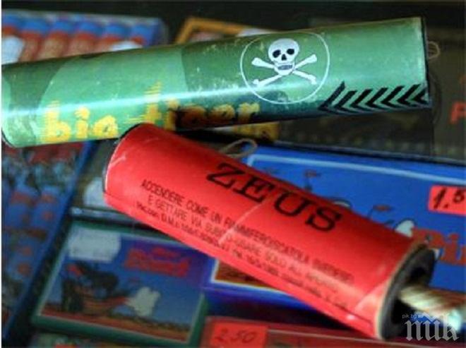 КАТО НА ВОЙНА! Българинът гърми на Нова година с гранати, лимонки и картечници от пиратки