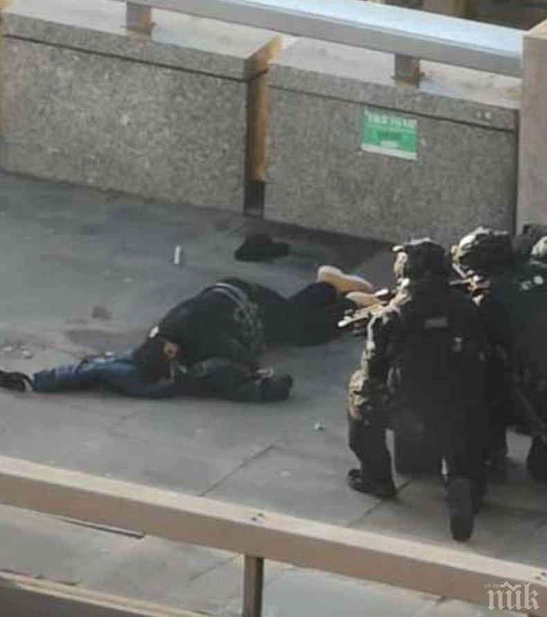 Идентифициран е мъжът, използвал рог от нарвал, за да спре екстремист
