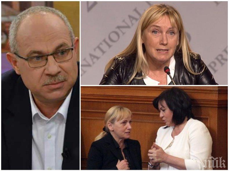 ПЪРВО В ПИК: Антон Тодоров скочи остро на Елена Йончева: Знае ли кого защитава Офшорка Милиончева, когато се застъпва за правата на уйгурите