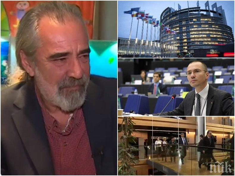 В ДЕСЕТКАТА - Андрей Слабаков разкри колко получават евродепутатите, какво е общото между Джамбазки и шофьора на НСО и що е то македонски език 