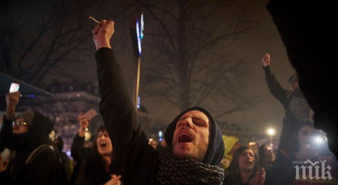 Франция под блокада и на Коледа