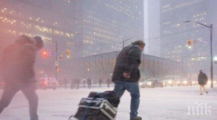 близо 200 полета канада отменени заради лошото време