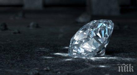 находка откриха 190 каратов диамант милиарда години