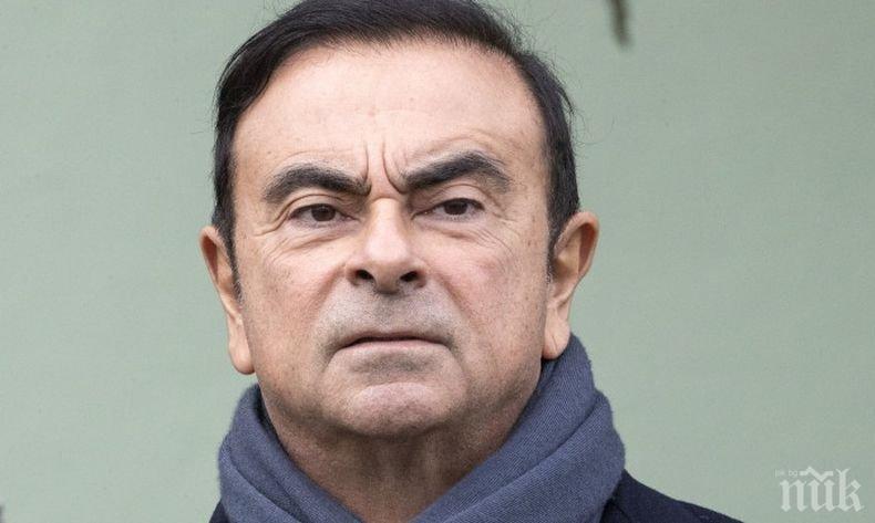 Бившият шеф на „Нискан” Карлос Гон пристигна в Ливан