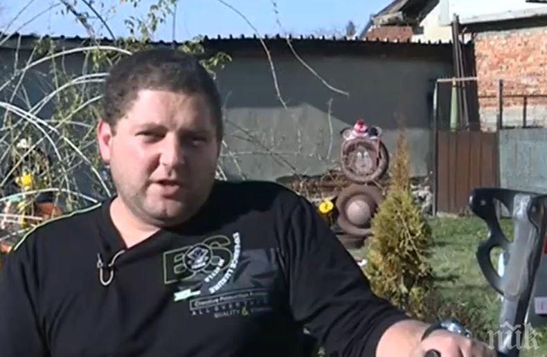 Присъда Бехтерев: Млад мъж прави чудеса от гуми, за да се лекува