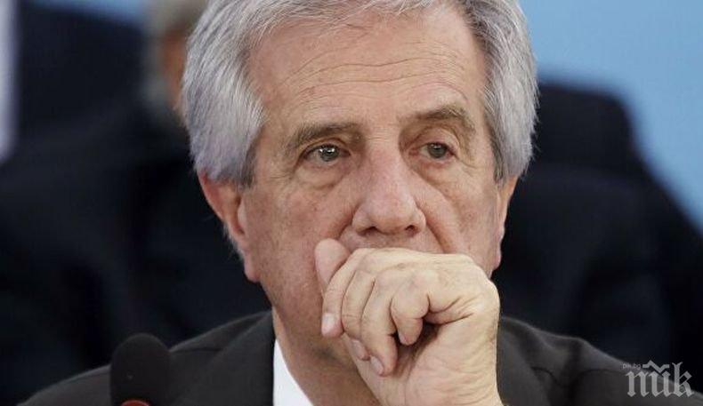 Президентът на Уругвай обяви извънредно положение

 