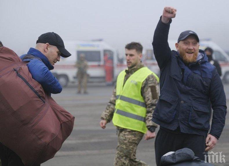 Приключи размяната на пленници между Киев и Донецк