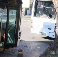 Автобус помете пешеходка в Пловдив, друг рейс се натресе в него