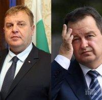 ОТГОВОР: Вицепремиерът Каракачанов към Дачич: Българската държава няма да спре да защитава правото децата на нашите сънародници