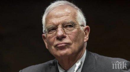 първият дипломат покани външния министър иран брюксел