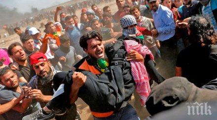 палестинци газа празнуваха годишнината фатах