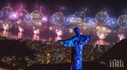 милиона посрещнаха 2020 заря пачанга прочутия плаж копакабана видео