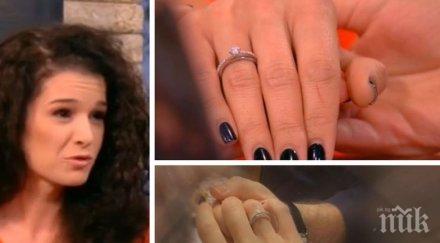 родна телевизионна водеща похвали ефир годежен пръстен сватбата