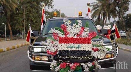 иран траур започна поклонението генерал сюлеймани