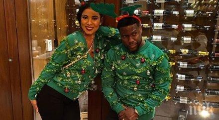 съпругата кевин харт научила негова изневяра интернет