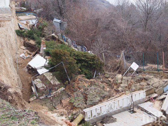 Правителството дава 15 млн. лева за укрепване на свлачището между Варна и Златни пясъци