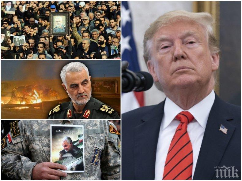 ОТГОВОР - Тръмп: Предприехме действия, за да предотвратим война, а не за да започваме такава