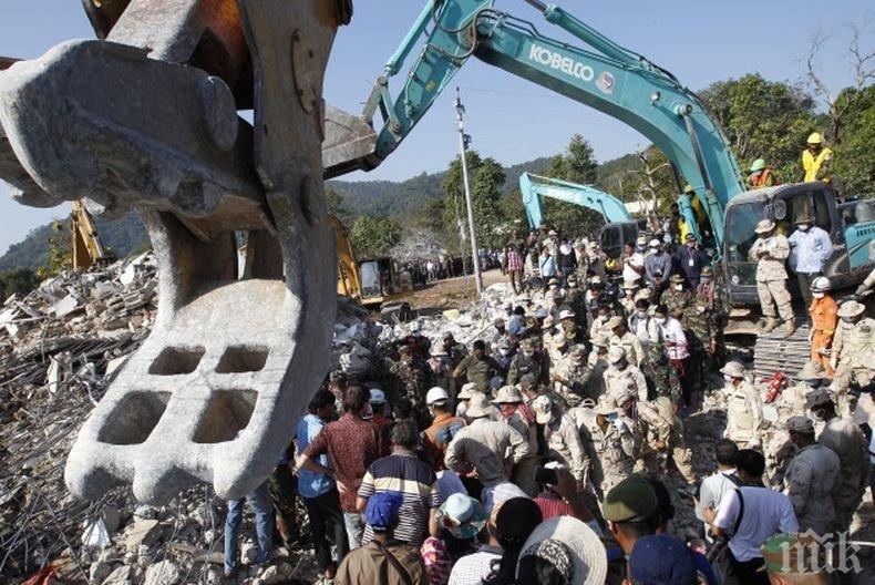 Най-малко 24 загинали и над 20 ранени при рухване на сграда в Камбоджа

 