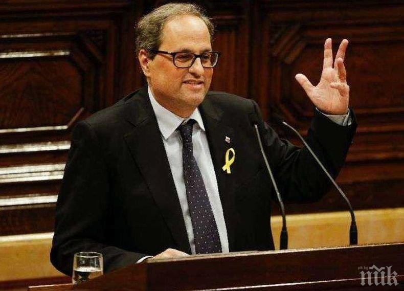 Испанската ЦИК отстрани регионалния лидер на Каталуния